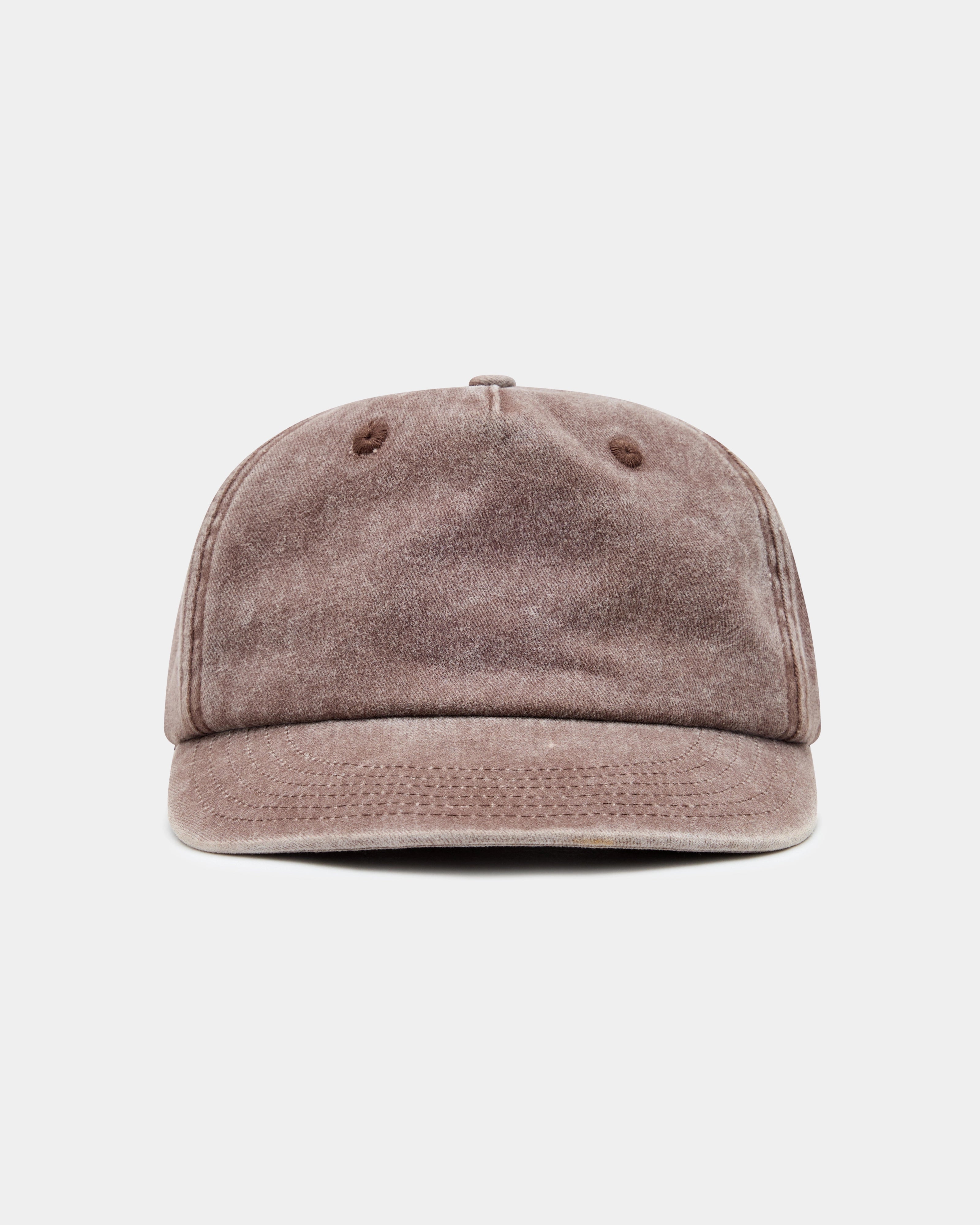 Five Panel Washed Cap - Brown image