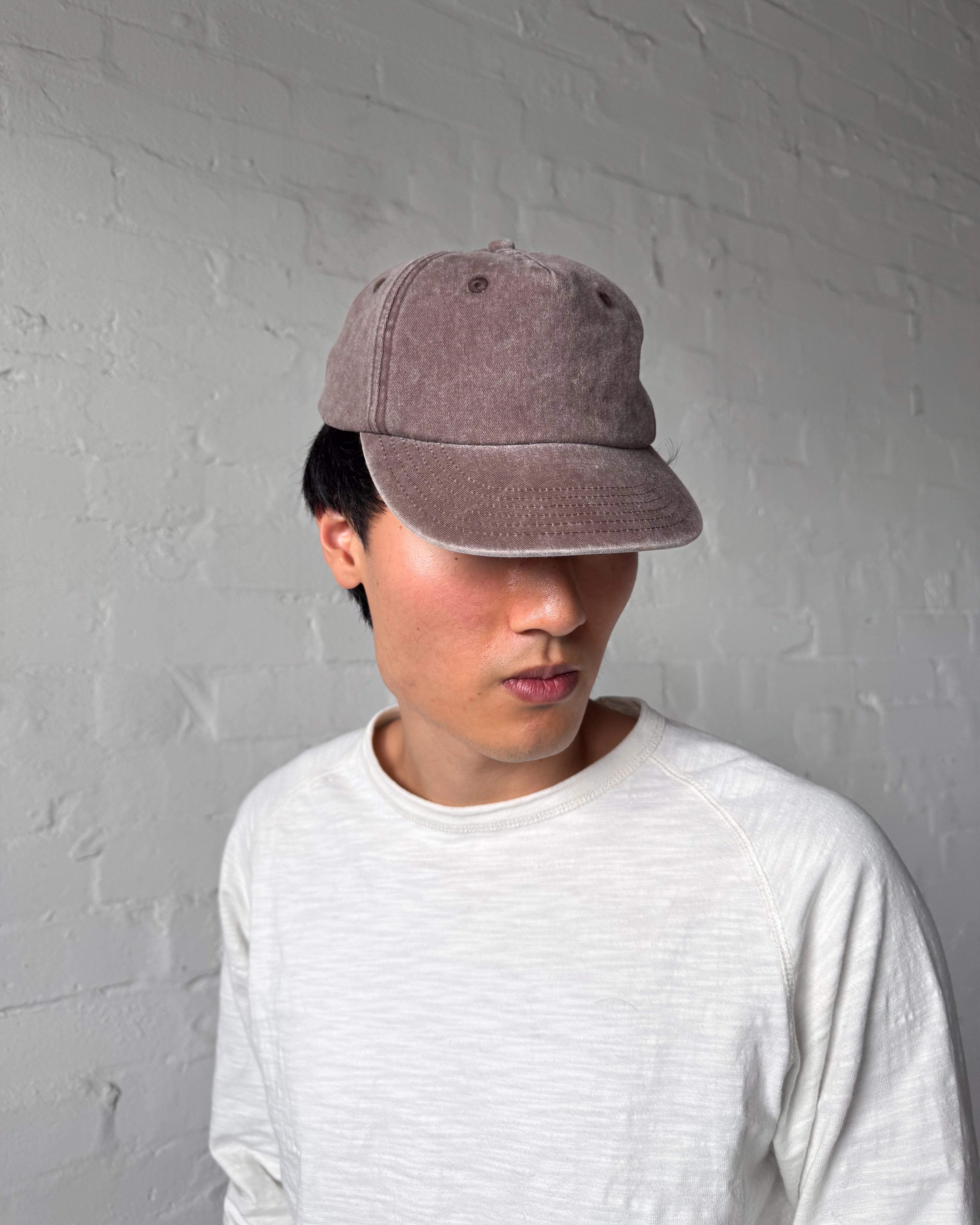 Five Panel Washed Cap - Brown image