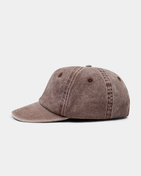 Five Panel Washed Cap - Brown