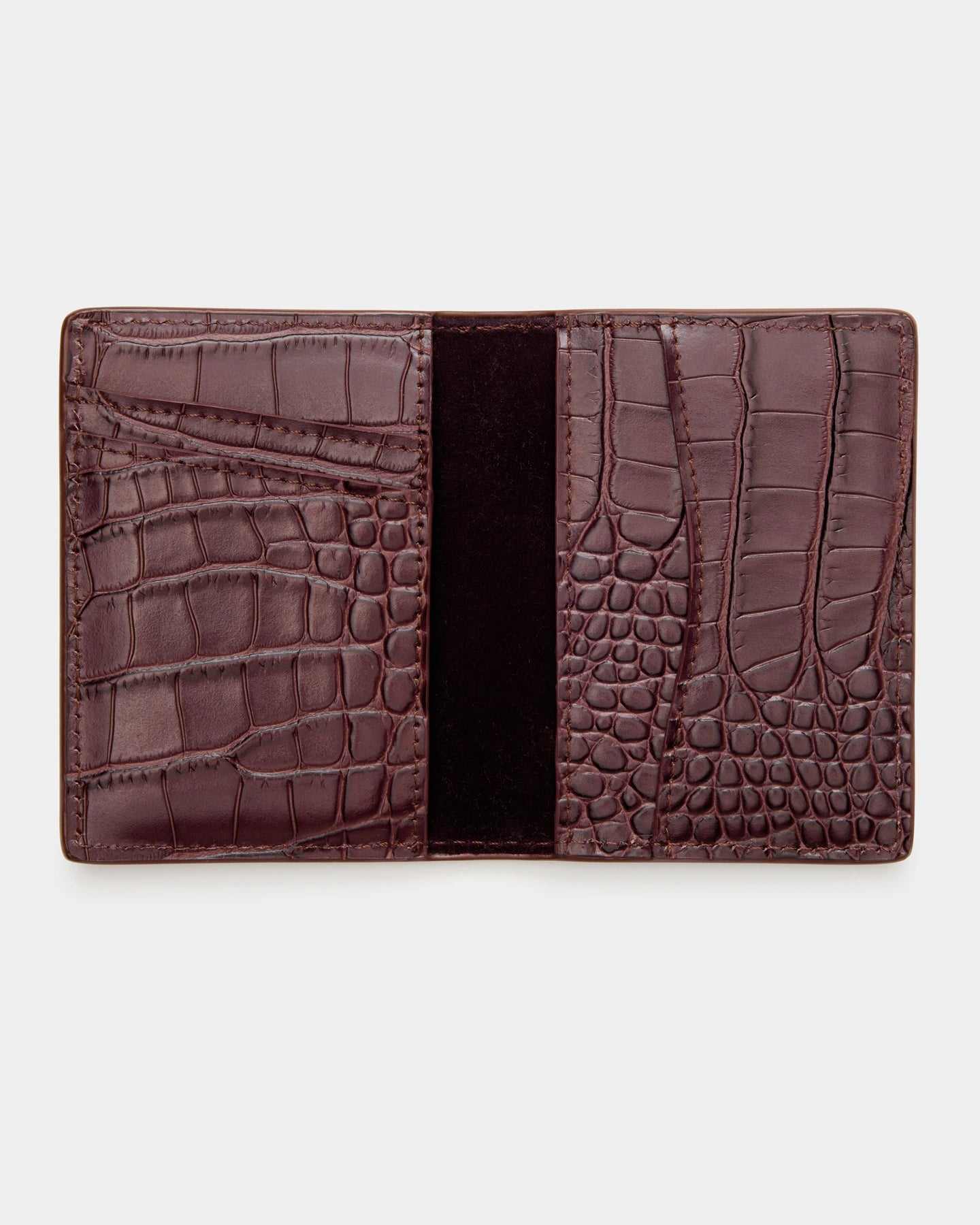 Croc Pocket Organiser - Brown image