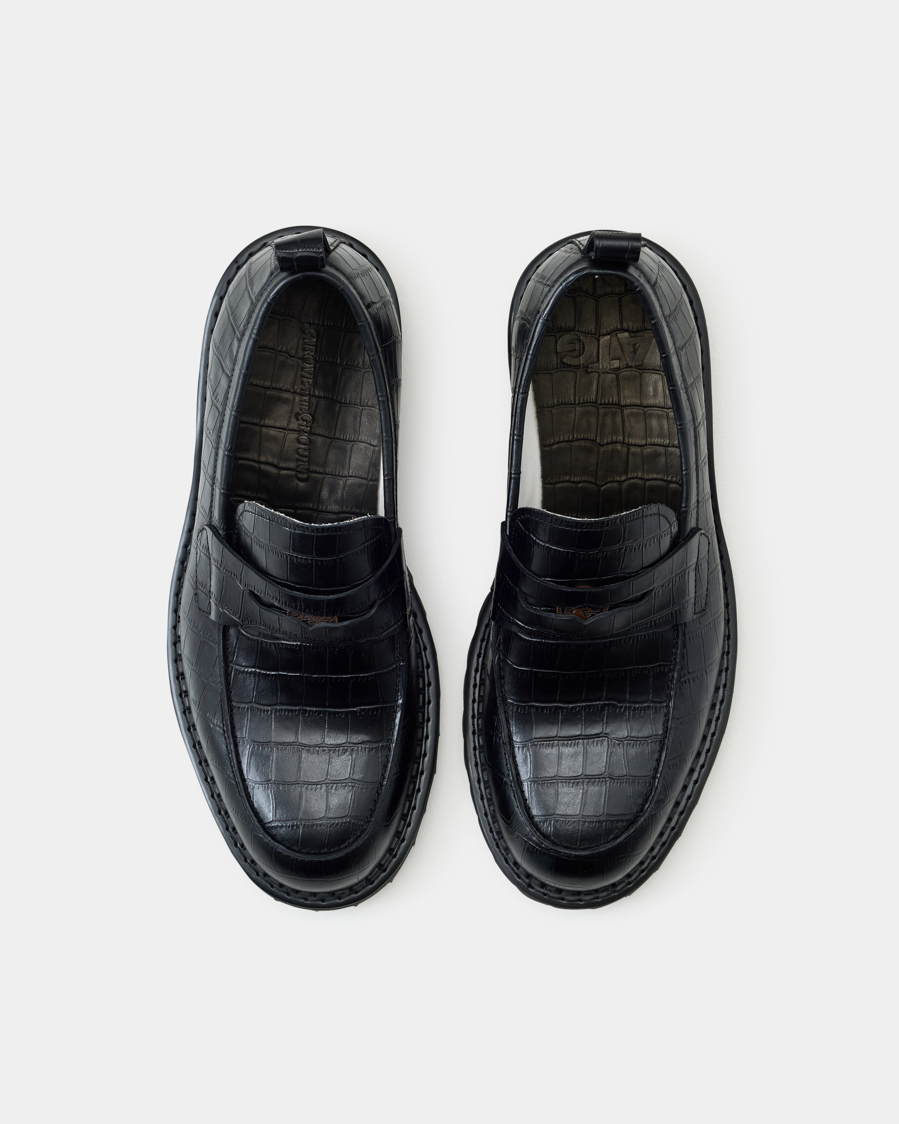 Croc Loafer - Black image