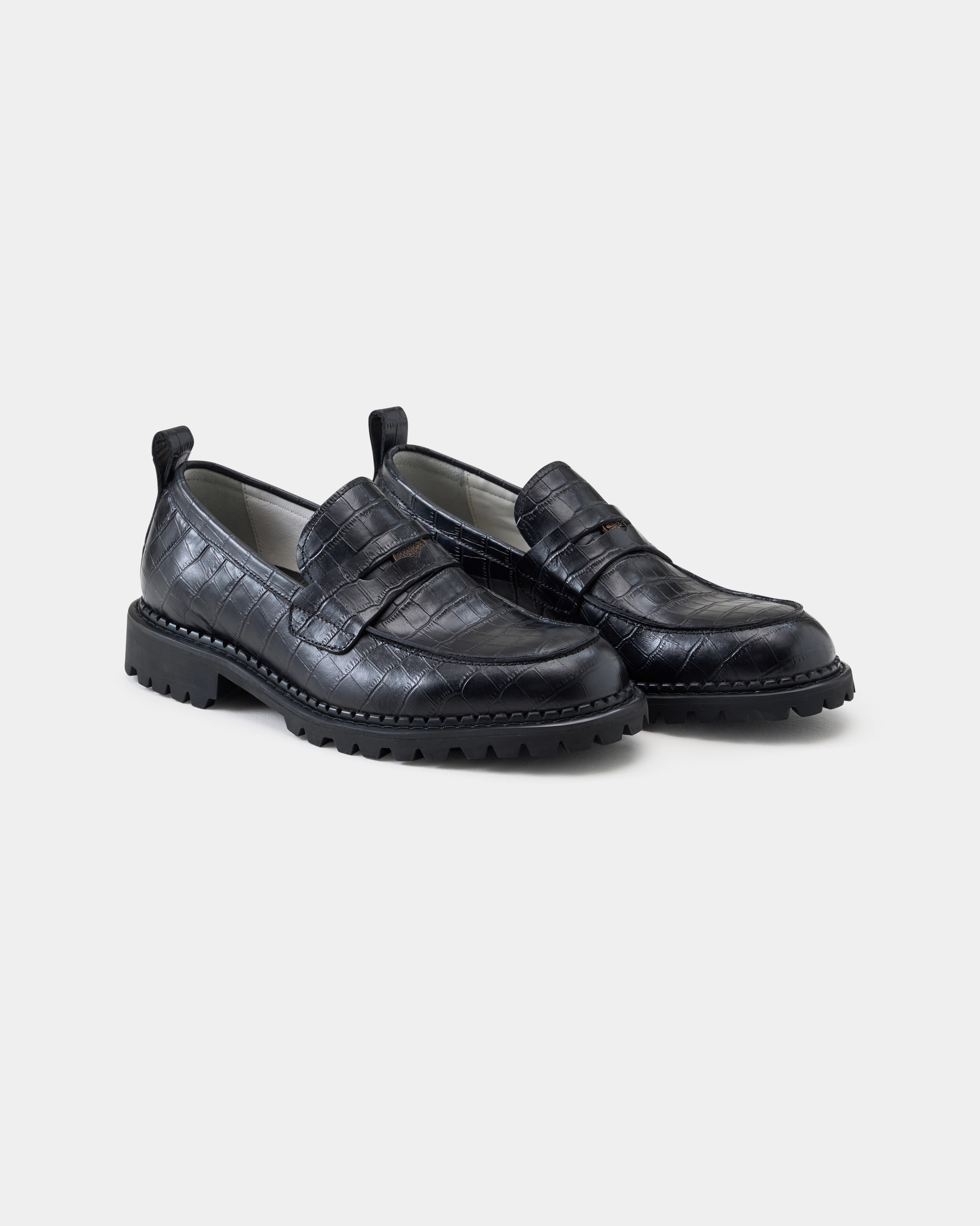 Croc Loafer - Black image