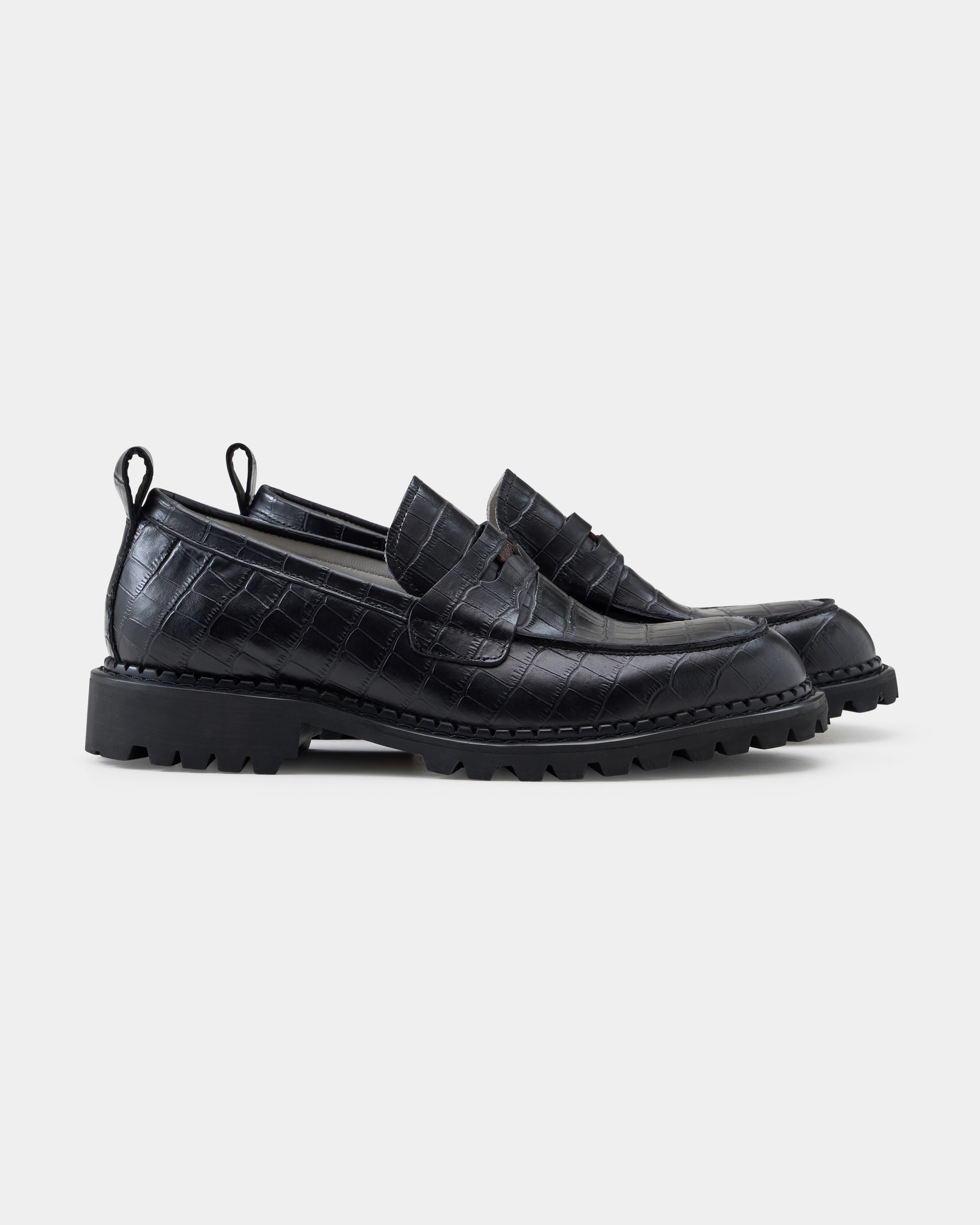 Croc Loafer - Black image