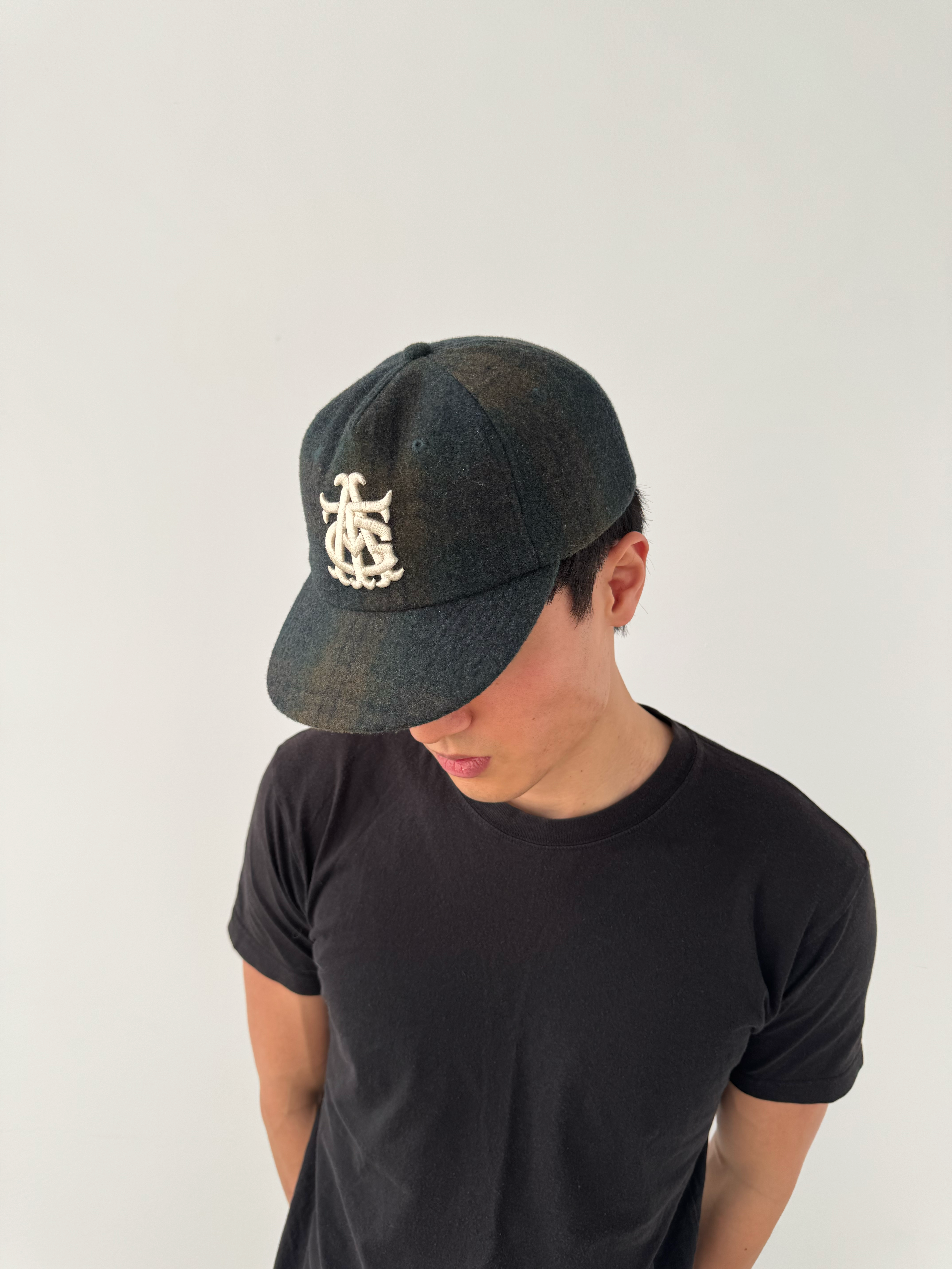 Wool Monogram Cap image