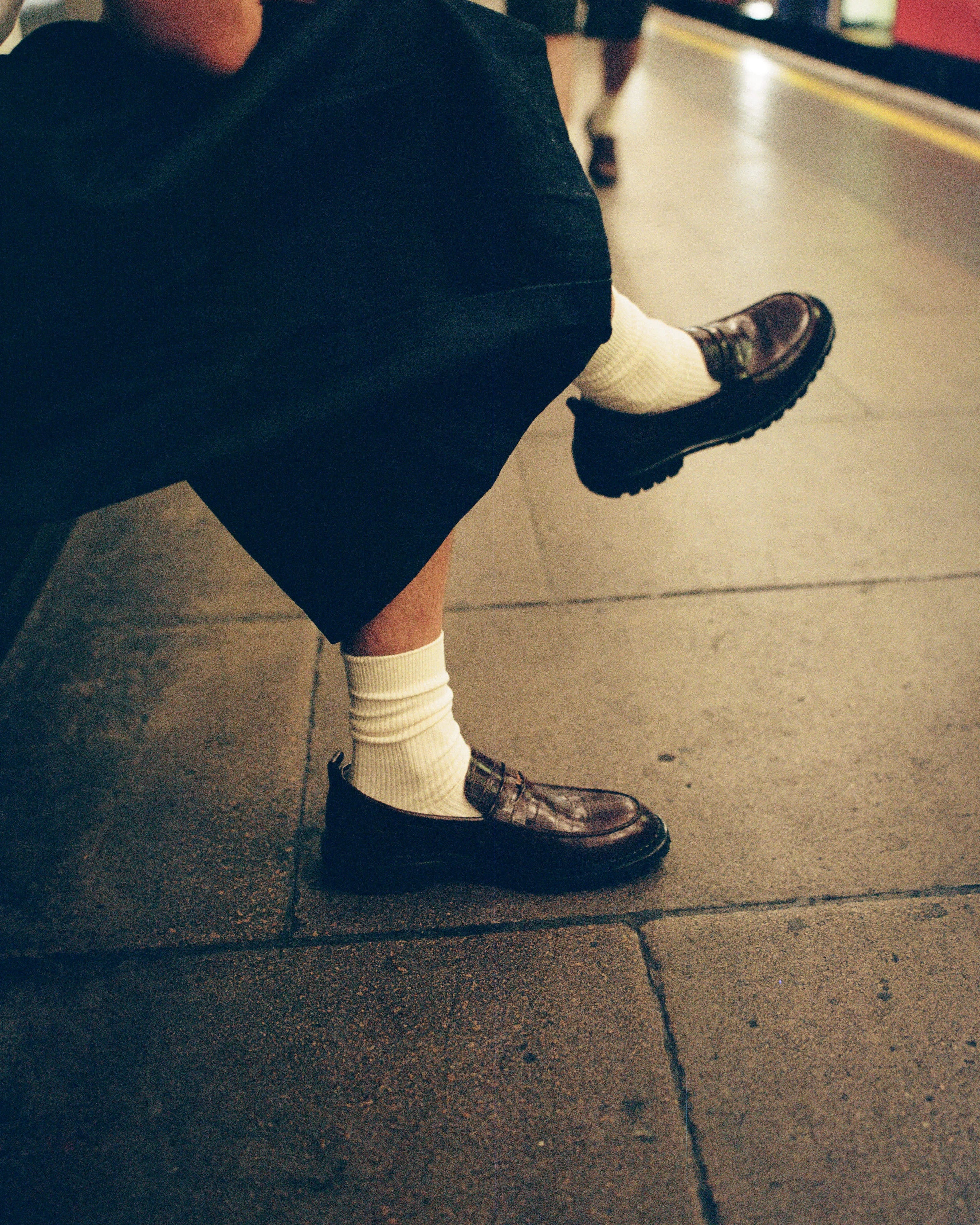 Croc Loafer - Brown image